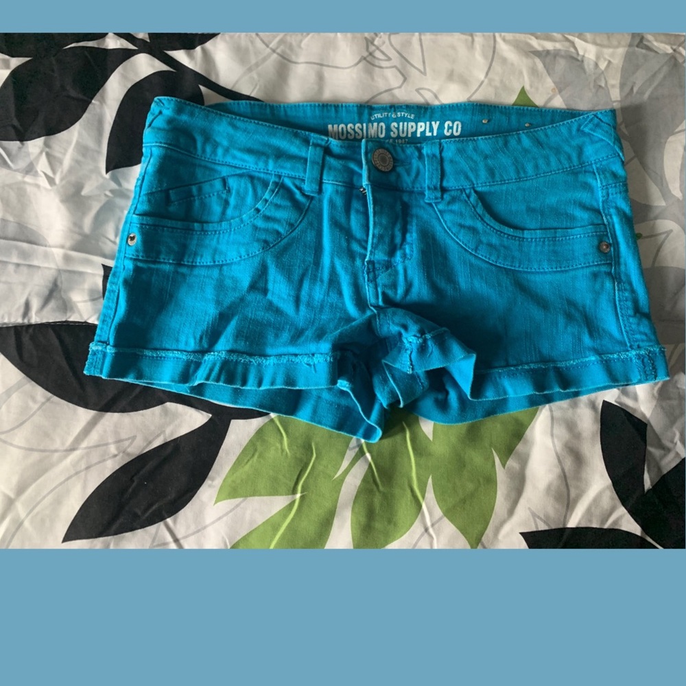 Basic Beach Denim Shorts - Blue💙